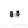 2.54mm 피치 암 헤더 커넥터 SMT 6P